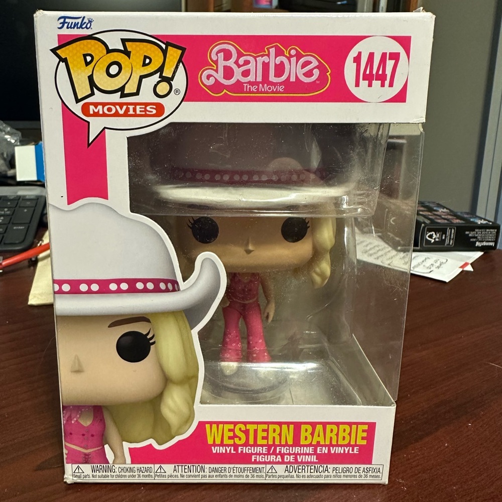 Funko Pop Western Barbie Vinyl Figure